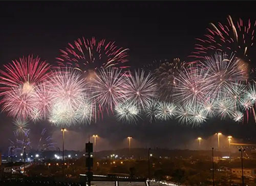 前郭尔罗斯蒙古族自治县焰火晚会